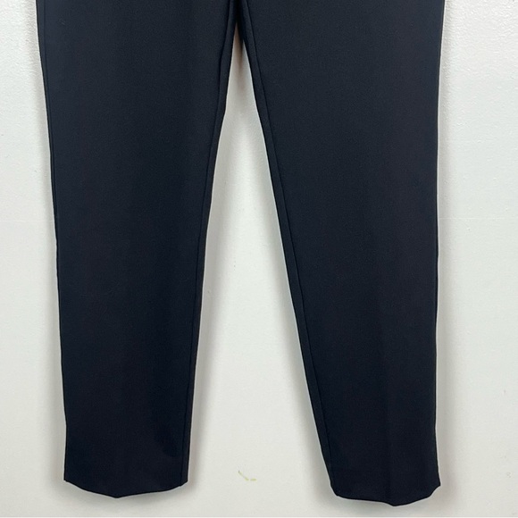 Chico’s black Juliet Ponte Trim Detail pullon Ankle Pants, size 8. - Picture 5 of 10